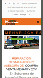 Mobile Screenshot of mehari2cv.es